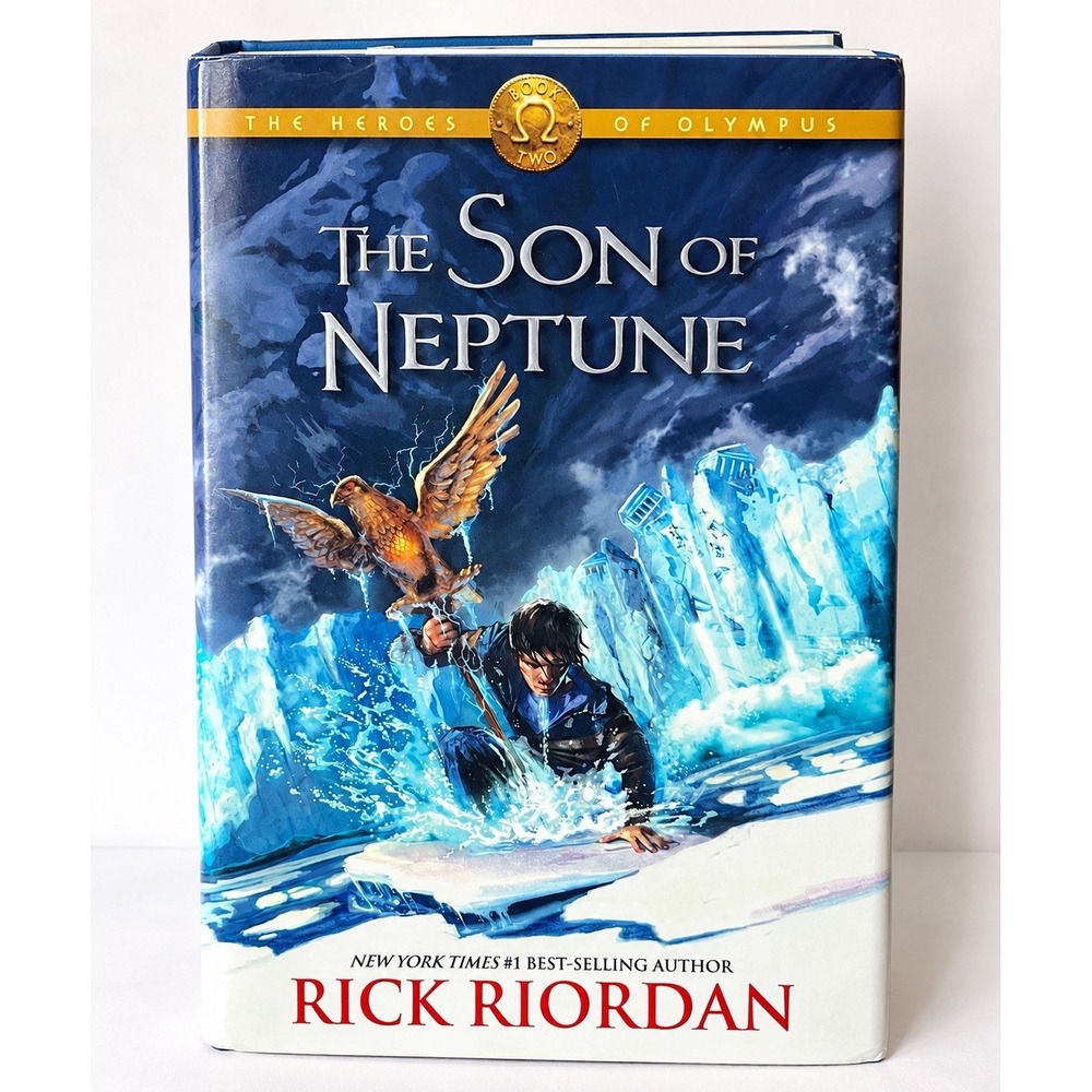 Son of Neptune by Rick Riordan (2011, Hardcover) First Edition Book 2 Olympus